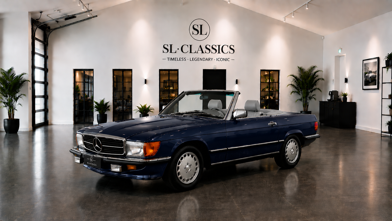 Mercedes-Benz 560 SL DB 904 Mitternachtsblau