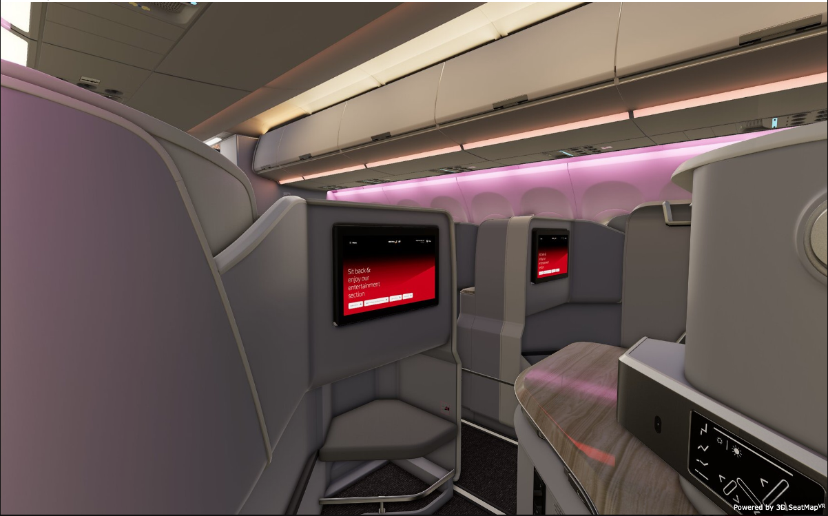 Iberia 360° seat-specific preview