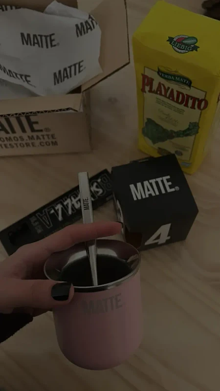 Rese&ntilde;a real Matte Steel Pink