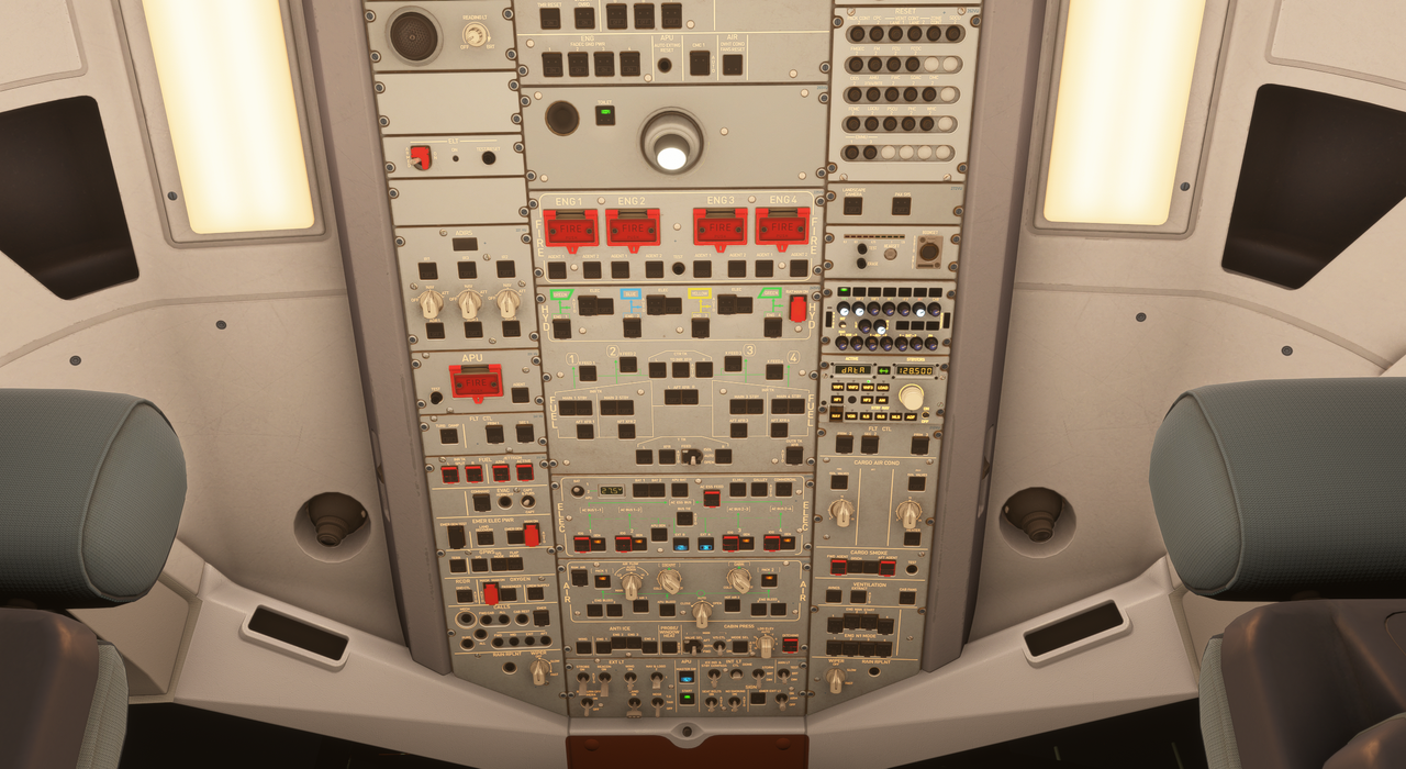 A340-600 Pro Overhead