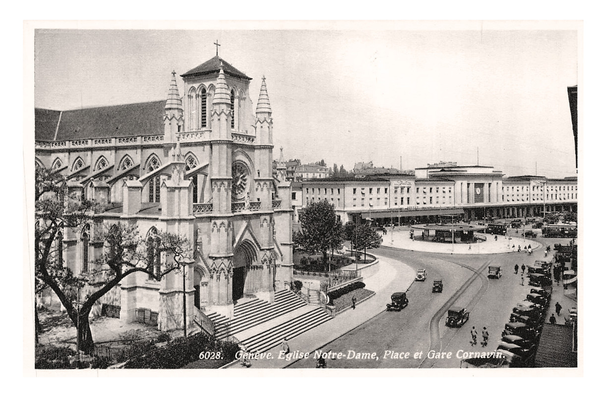 Genève (CH) Place et gare Cornavin (6028)