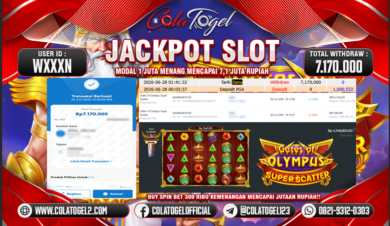JACKPOT SLOT GACOR!!