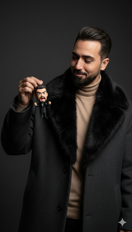 Inner Self Caricature Concept