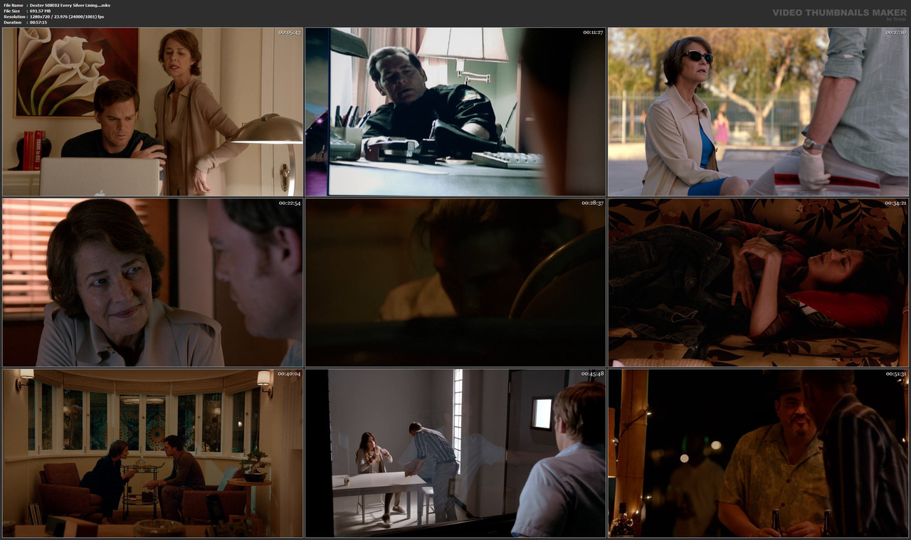 Dexter S08E02 Every Silver Lining....mkv