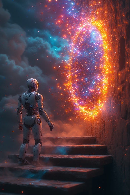 An-android-half-emerges-from-t-17