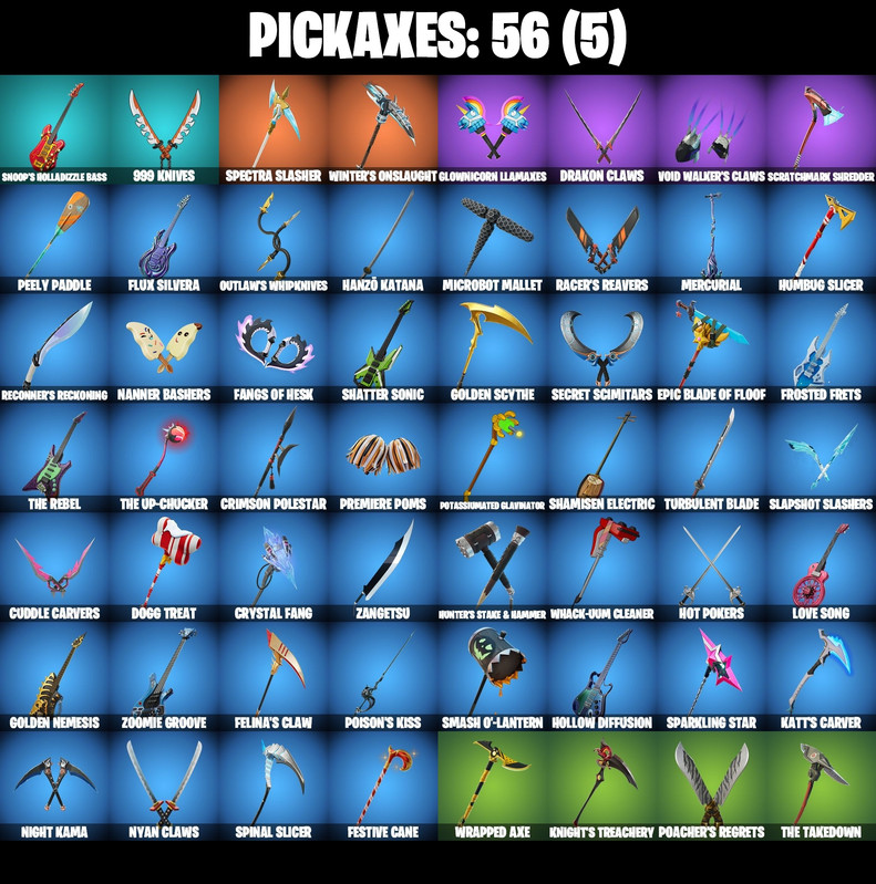 pickaxes comp