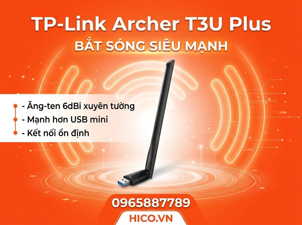 Công nghệ MU-MIMO trên TP-Link T3U Plus
