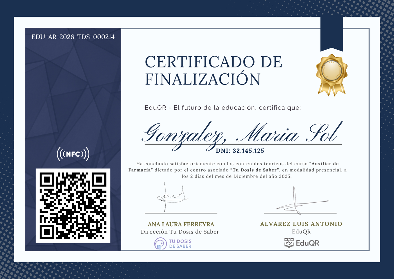 Certificación EduQR