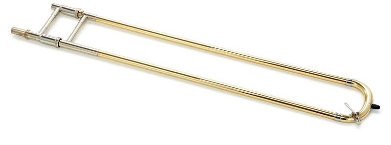 trombone slide detail for safe handling and assembly