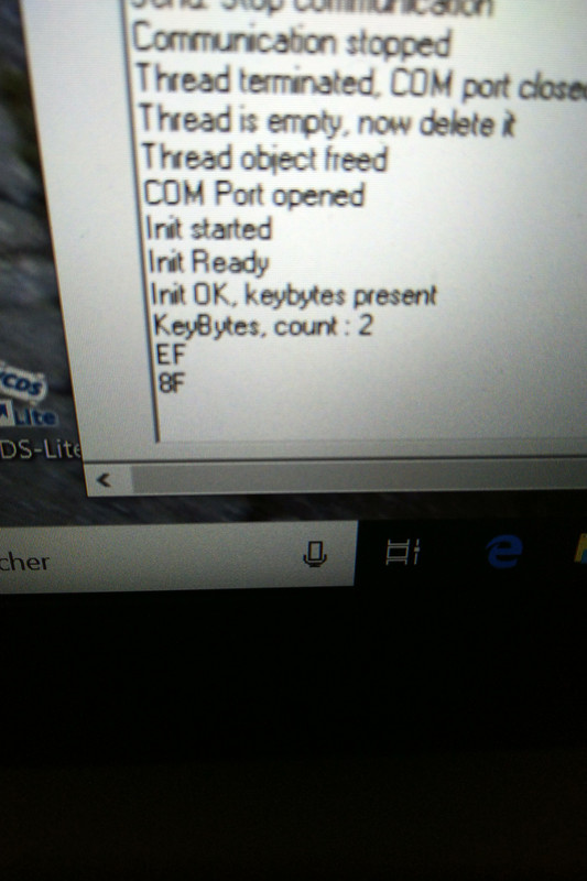 écran debug unidiag