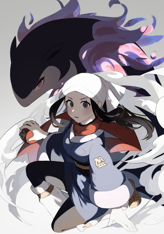 akari-and-hisuian-typhlosion-pokemon-and