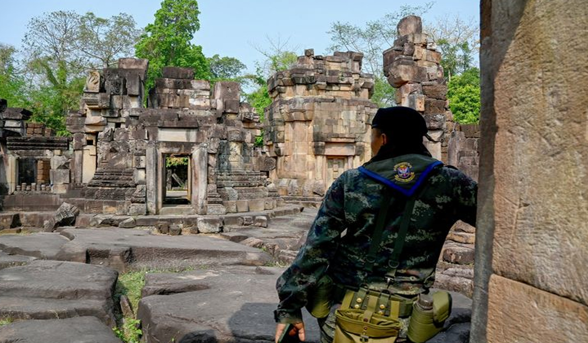 Penggunaan Strategis Kuil di Wilayah Sengketa