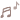 Music note pixel