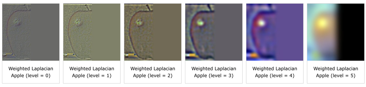 Gaussian and Laplacian Stacks