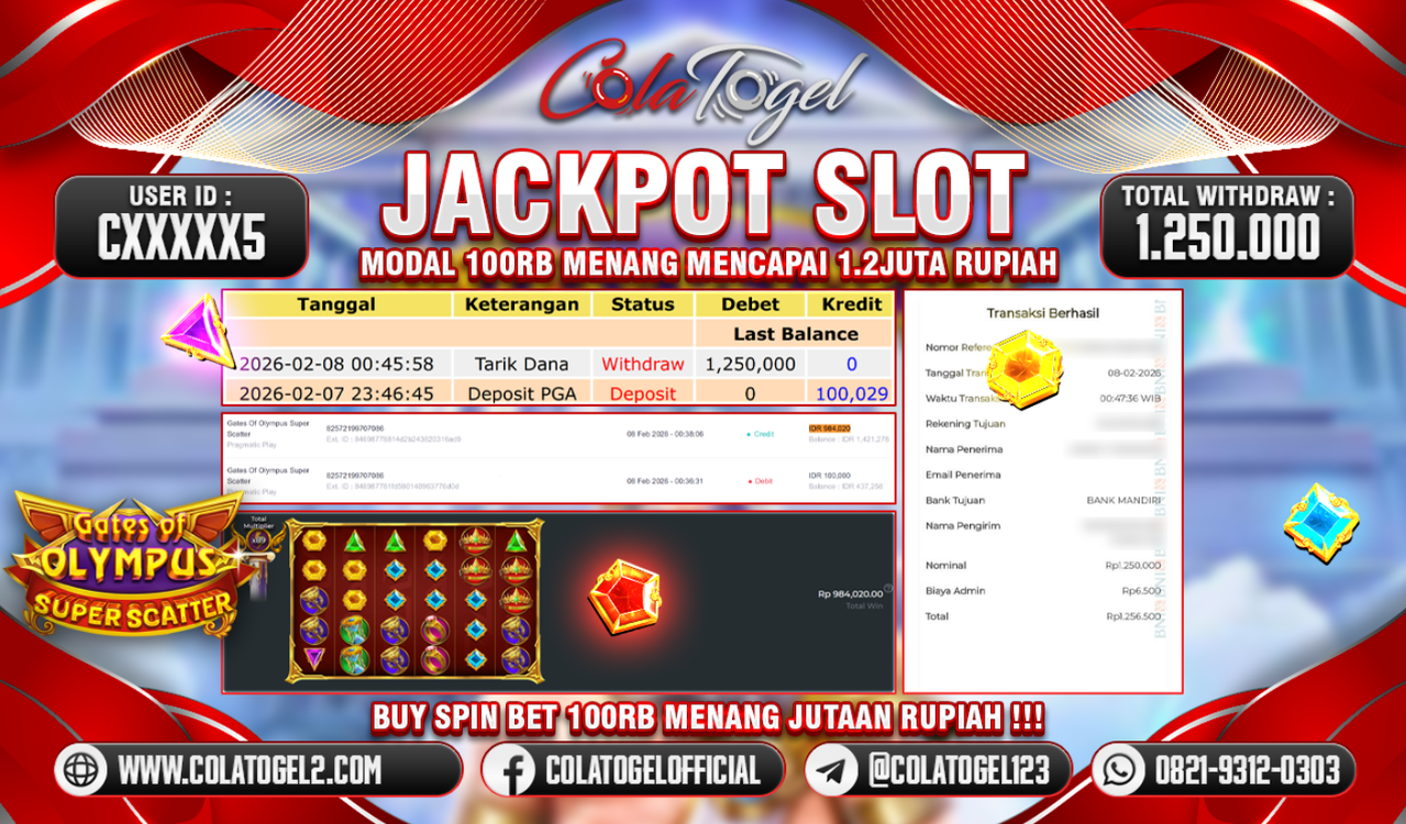 JACKPOT SLOT GACOR!!