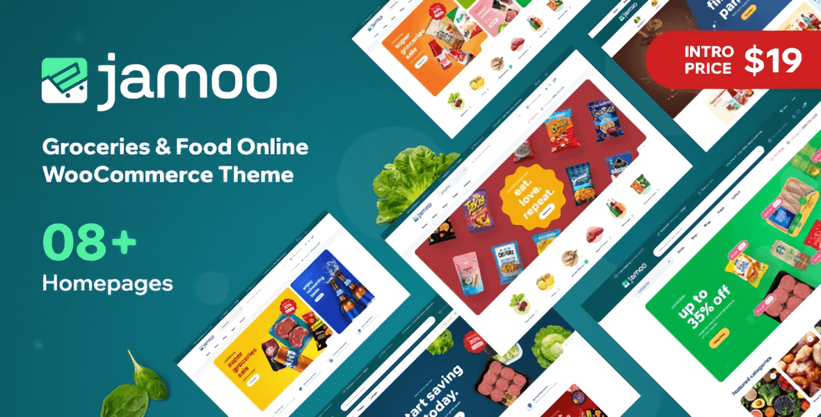 Jamoo – Groceries & Food Online WooCommerce Theme WordPress