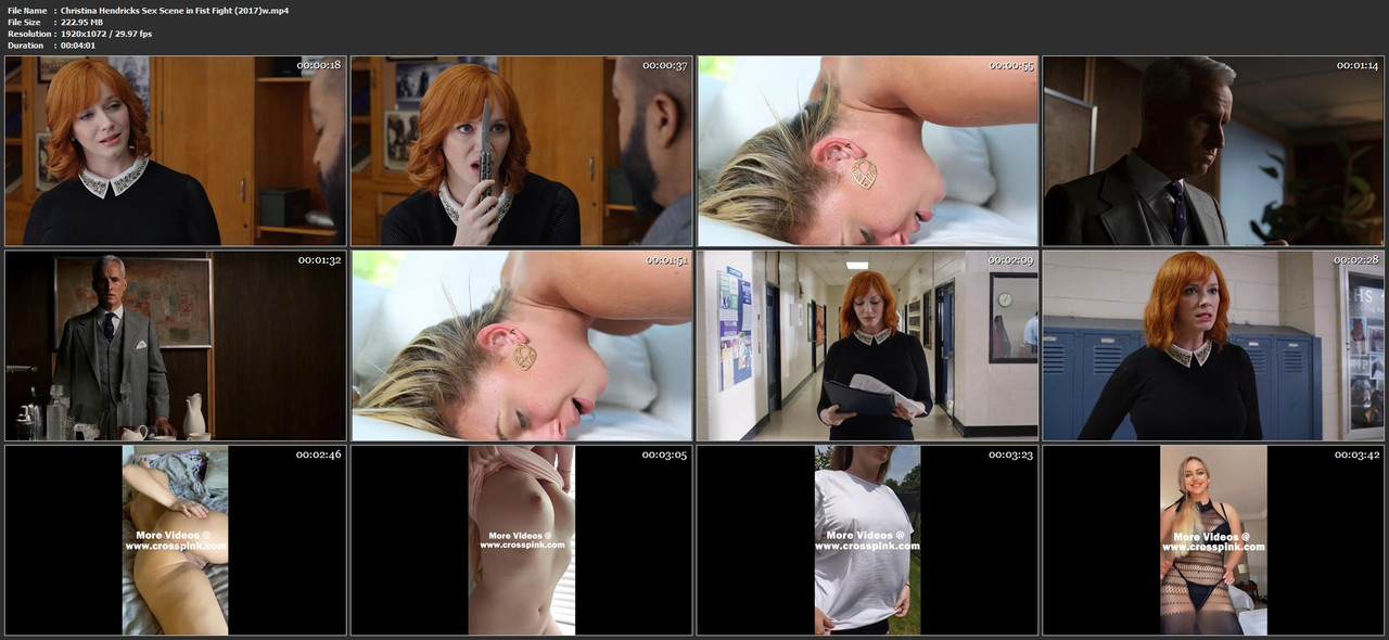 Christina Hendricks Sex Scene in Fist Fight (2017)w.mp4