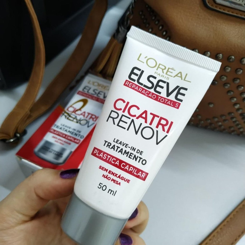 L’Oréal Paris Elsève Creme Tratamento Leave in Cicatri Renov, Branco
