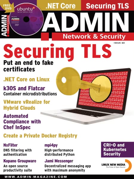 Admin Network and Security #60 • November-December 2020 Admin Network and Security #60 • November-December 2020