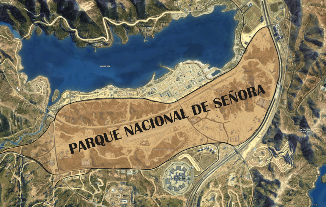 San Andreas declara Señora como Parque Nacional