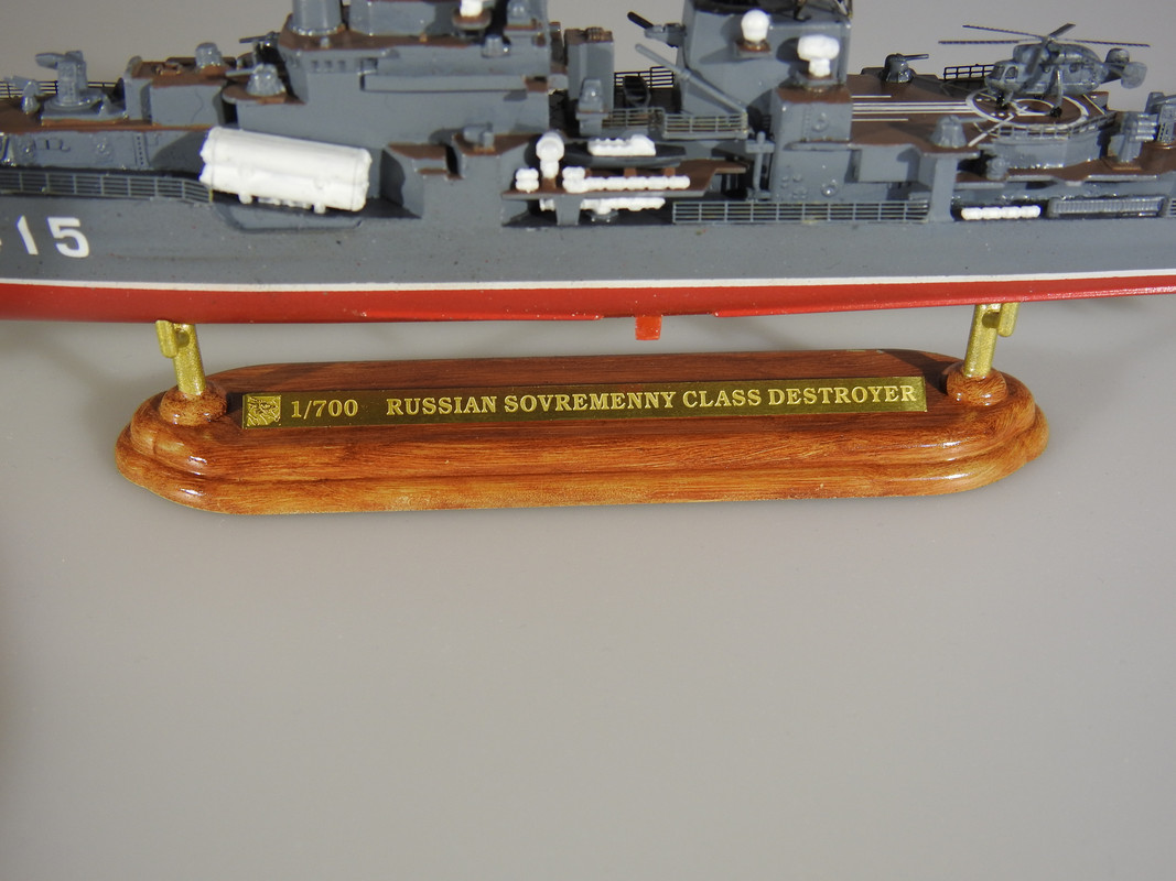 Russian Sovremenny Class Destroyer, 1/700 Dragon -klar DSCN3814