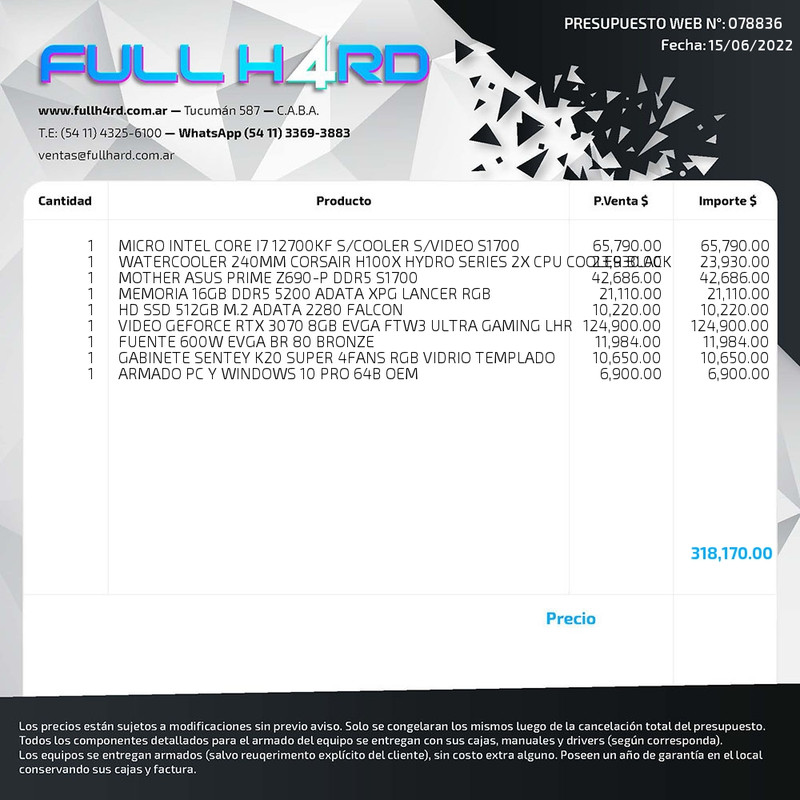 Presupuesto9 - FullH4rd