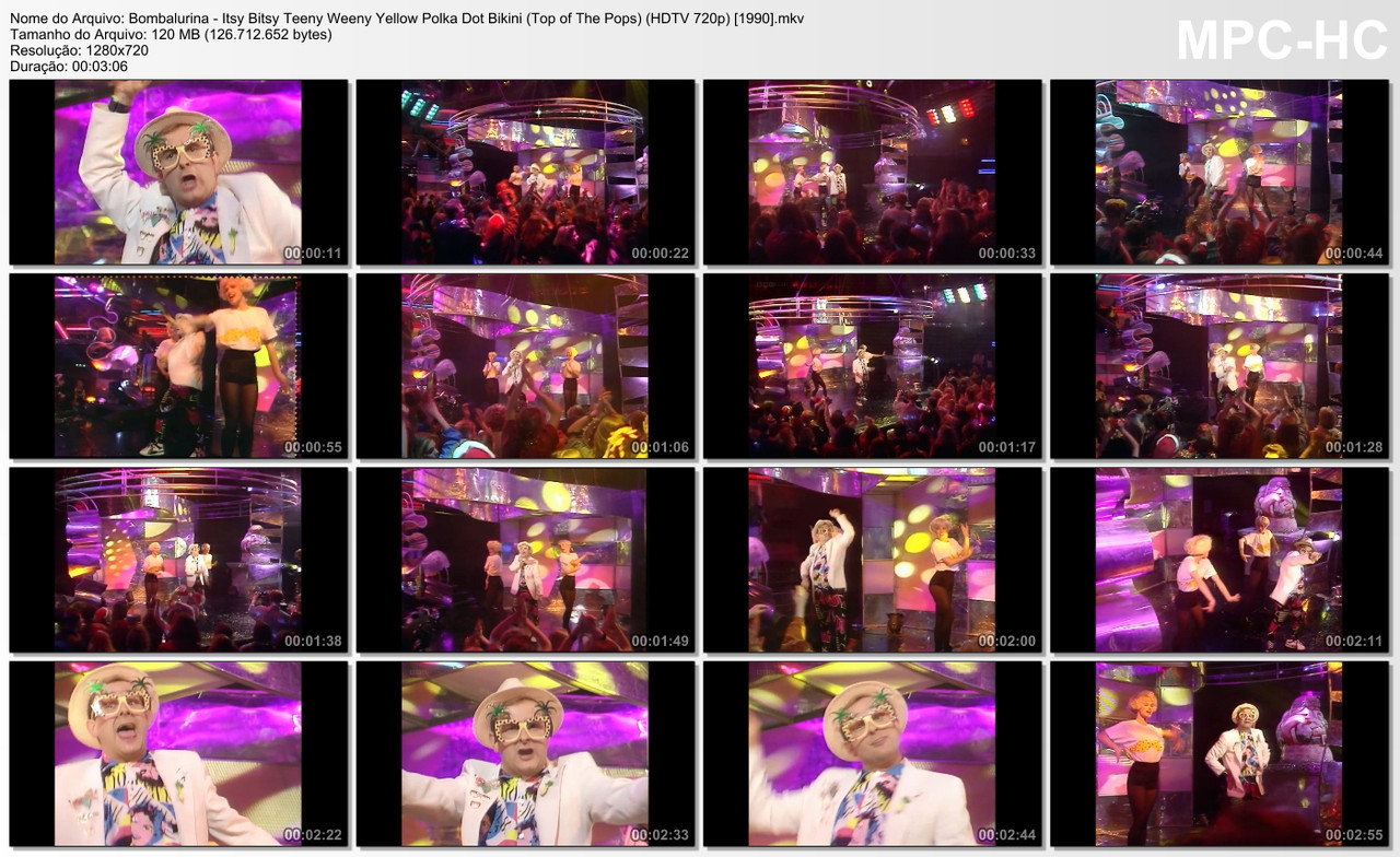 Bombalurina - Itsy Bitsy Teeny Weeny Yellow Polka Dot Bikini (Top of The Pops) (HDTV 720p) [25.12.19