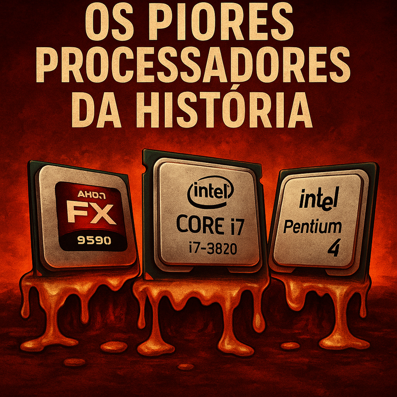 Os Piores Processadores da História: Quando a Engenharia Virou Piada de Hardware 🖥️🔥