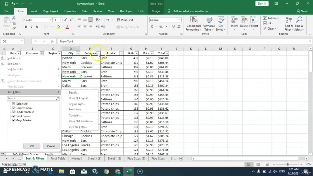 Microsoft Excel Complete Course All in one MS Excel Course