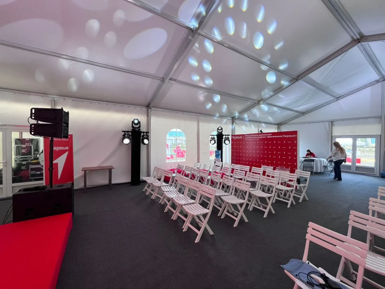 Шатер двухскатный 10х15 метров