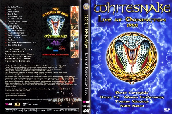 Whitesnake - Live At Donington 1990 (2011)