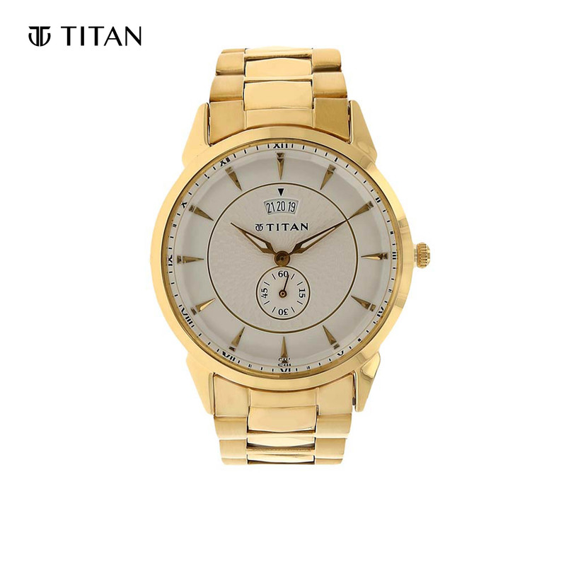 Gents watch titan price sale