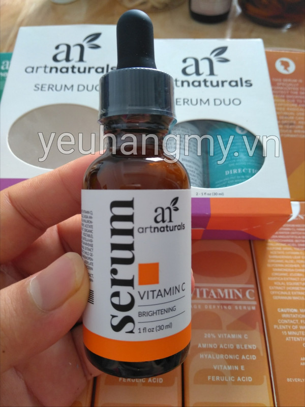 Serum Vitamin C Dưỡng Da ArtNaturals Mỹ