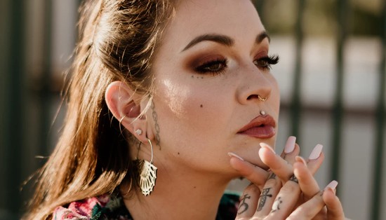 Exploring Unique Lip Piercings With Rings And Hoops