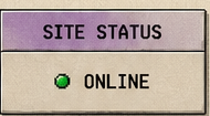 Site status online