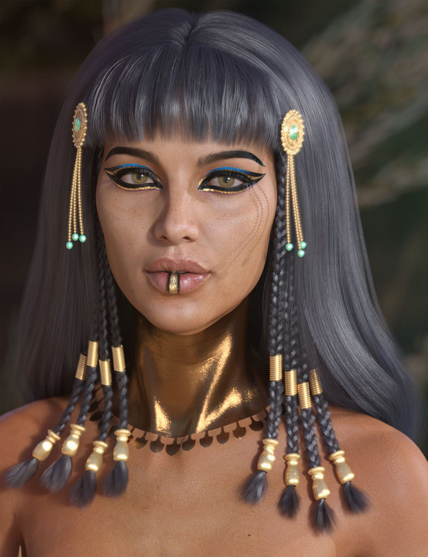Cleo Hair for Genesis 3 and 8 Female(s) Cleo Hair for Genesis 3 and 8 Female(s)