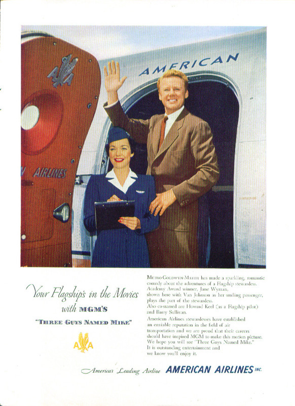 jane wyman american airlines 1951