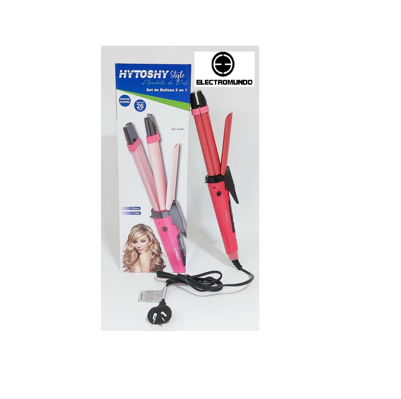 Planchita de Pelo Hytoshy Style Set 2 en 1