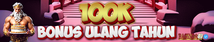 Bonus New Member 10% BAGINDA4D