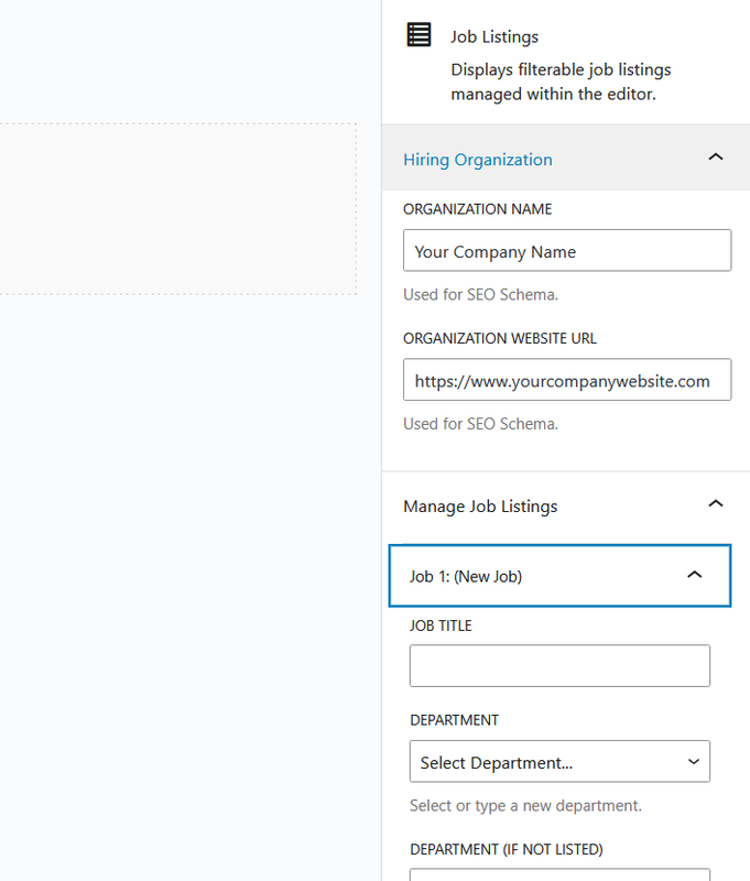 Screenshot showing the Inspector Controls