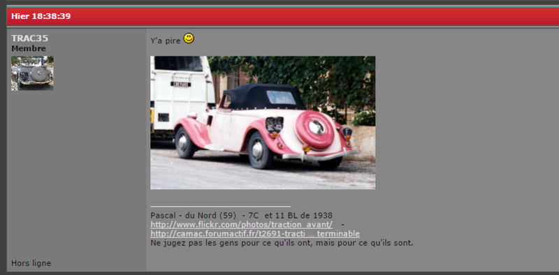 Traction deux tons de rose TRAC35
