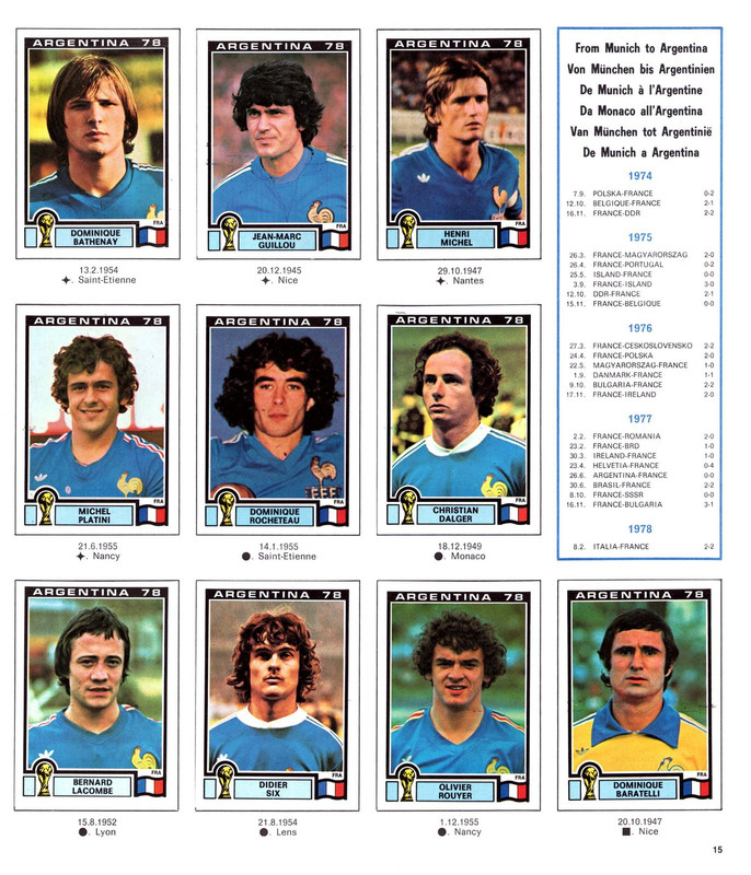 Album FIFA World Cup 1978 Argentina Panini-17