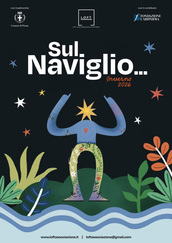 Parma, dal 24 gennaio 2026 – “Sul Naviglio…inverno”: tre weekend di teatro, musica e poesia nel cuore della città