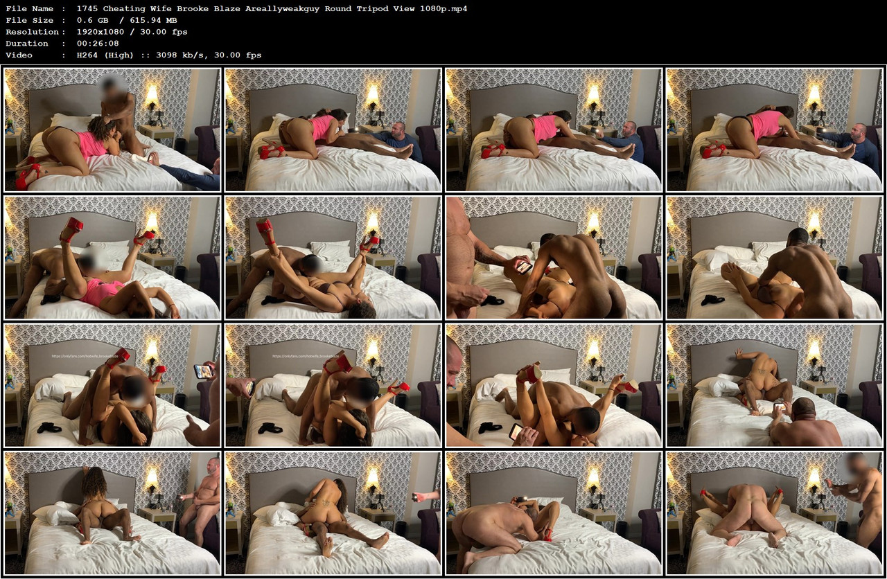 1745 Cheating Wife Brooke Blaze Areallyweakguy Round Tripod View 1080p mp4
