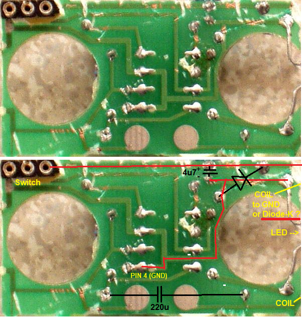 cap connection - 6 tracks