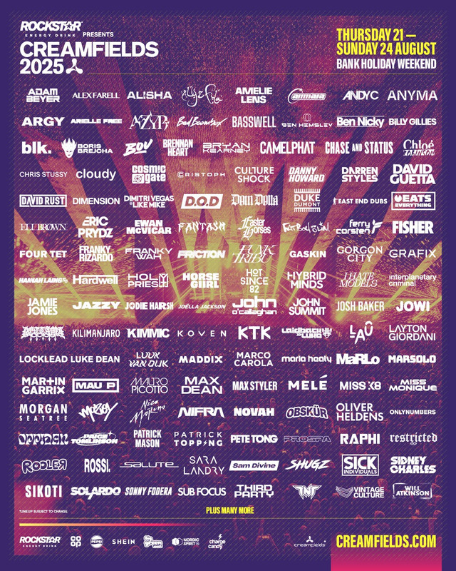 creamfields-lineup-2025