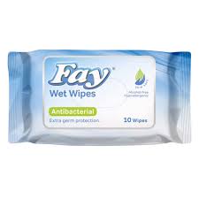 Fay Antibacteria Wet Wipes 10`S