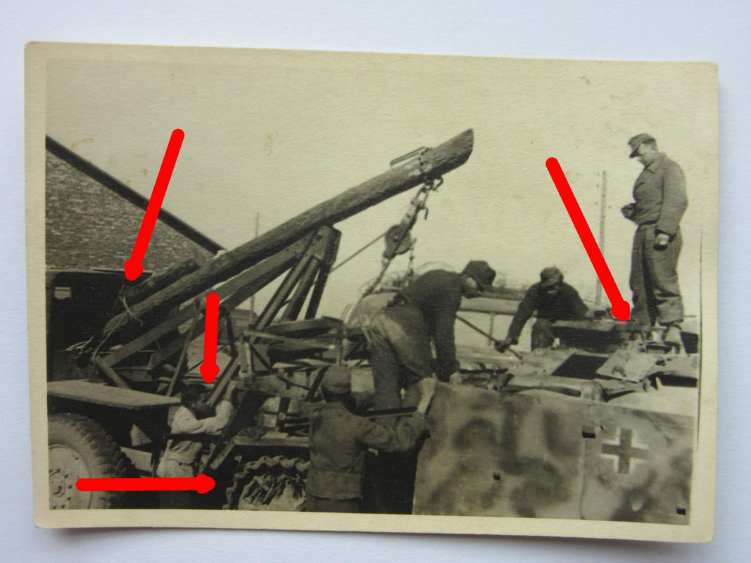 Foto Sturmgeschütz-Abteilung 189 Stug III Camo K