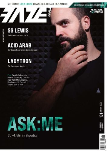 Cover: Faze Musikmagazin Januar No 01 2023