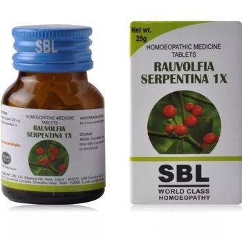 SBL Rauwolfia Serpentina 1X (25g)